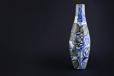 Ваза Розы на форме Высокая, арт 50.02349.00.1