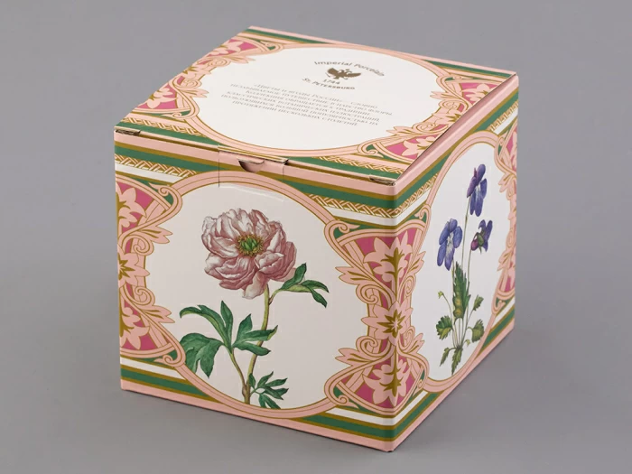 Бокал 400 мл в подарочной упаковке, форма Соло, рисунок Нежный Ирис, арт. 81.32712.00.1, 