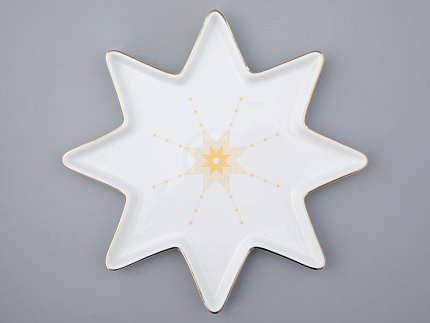 Подарочный набор форма Звезда рисунок Азур Золото арт. 81.31548.00.1
