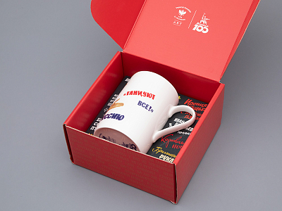 Бокал в подарочной упаковке, форма Идиллия, рисунок Иван Васильевич, арт 81.33249.00.1