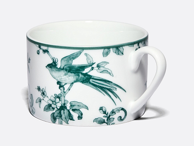 Чашка с блюдцем форма Соло Рисунок Monplaisir Green (Монплезир Грин), арт. 81.32898.00.1