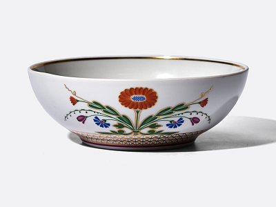 Салатник 120 мм, форма Утро, рисунок Замоскворечье арт. 80.40524.00.1