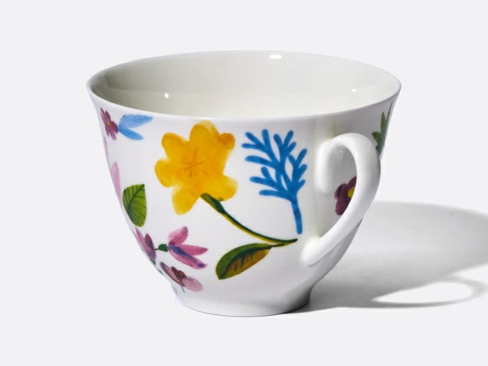 Чашка с блюдцем чайная 250 мл форма Весенняя рисунок Primavera (Примавера), арт. 81.34273.00.1, 