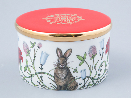 Подарочный набор шкатулка форма Идиллия рисунок Сад Алисы арт. 81.30748.00.1