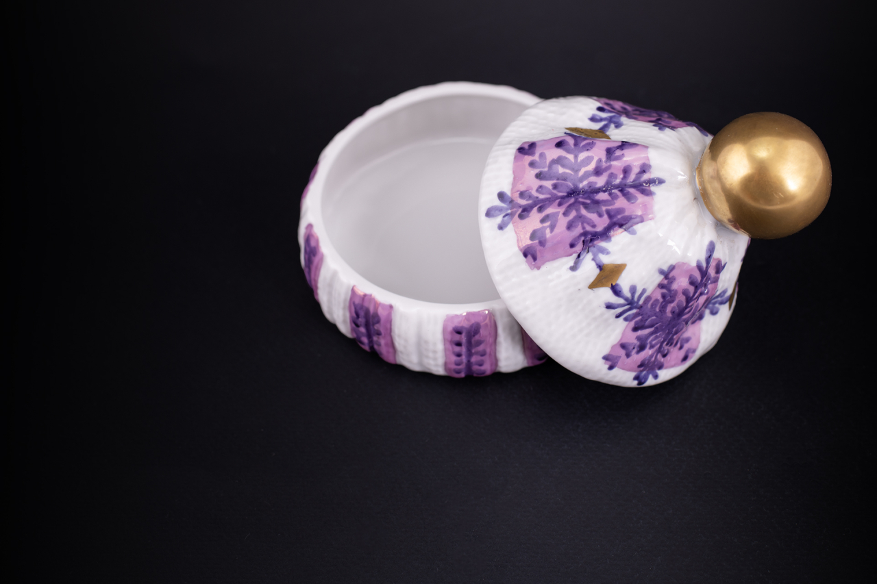 Шкатулка Детская шапочка, рисунок Снежинка, арт 60.16424.00.1, 