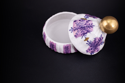 Шкатулка Детская шапочка, рисунок Снежинка, арт 60.16424.00.1