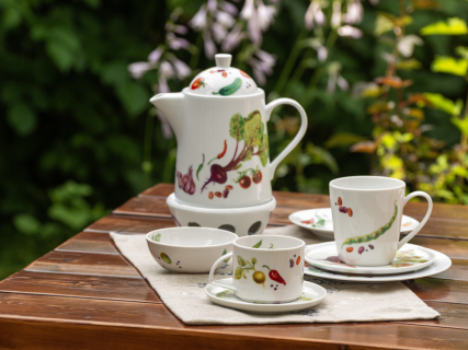 Салатник 200 мм, форма Утро рисунок Мамина Дача, арт. 80.48026.00.1, 