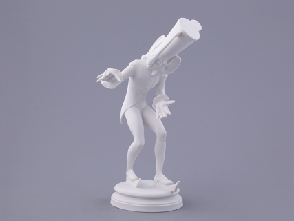 Скульптура в подарочной упаковке, форма Карнавал 1, рисунок Белый, арт. 81.33713.00.1, 