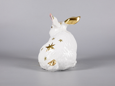 Скульптура Кролик домашний Мечтатель арт. 82.42778.00.1