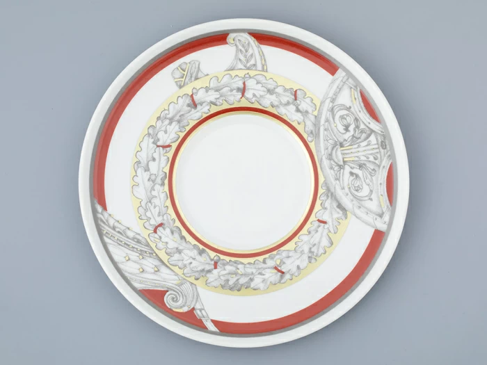 Бокал с блюдцем в подарочной упаковке, форма Гранд, рисунок Полководцы России Федор Ушаков, арт. 81.32433.00.1, 