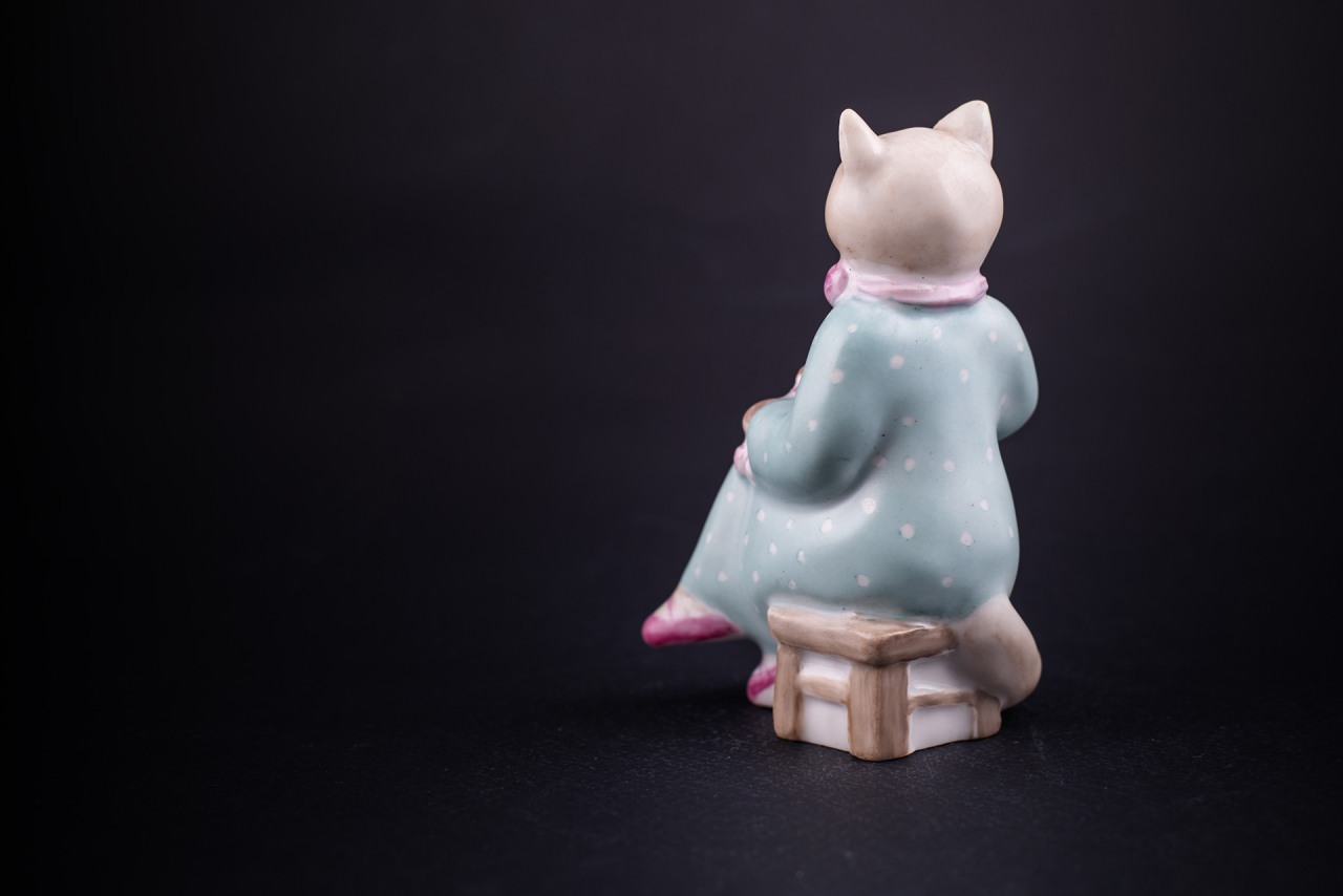 Скульптура Кошка-нянька, рисунок Колыбельная, арт 62.21783.00.1, 