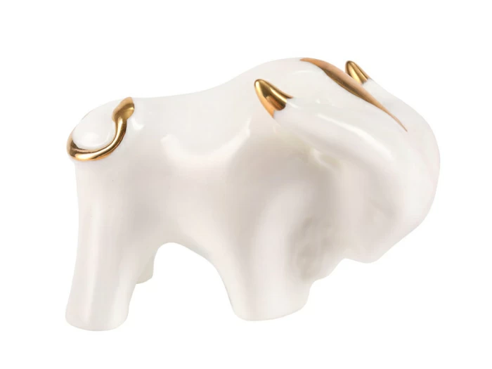 Скульптура форма Бык (з.з.) рисунок Золотой арт. 82.03950.00.1, 