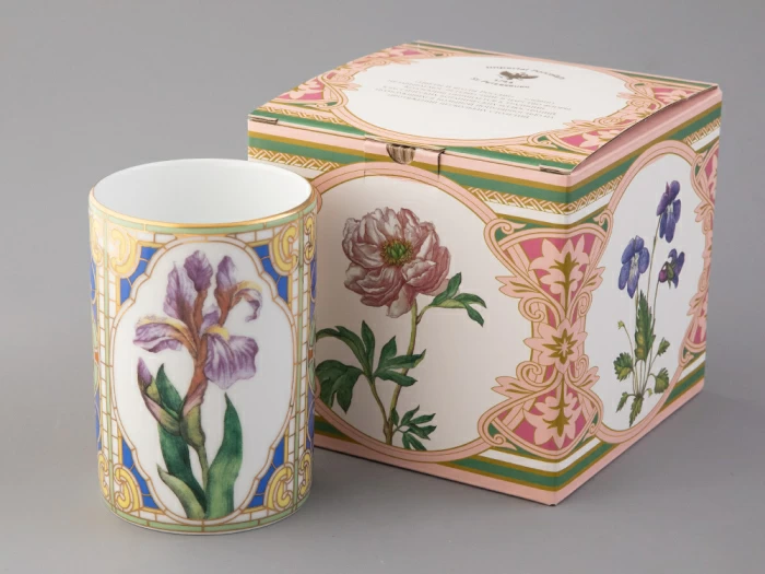 Бокал 400 мл в подарочной упаковке, форма Соло, рисунок Нежный Ирис, арт. 81.32712.00.1, 