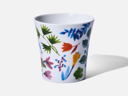 Бокал с блюдцем форма Ленинградский рисунок Primavera (Примавера), арт. 81.34502.00.1, 