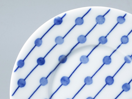 Чашка с блюдцем форма Соло рисунок Реки России. Лена арт. 81.28757.00.1, 