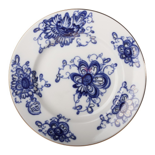 Тарелка мелкая 240 мм Плоская "Поющий сад" арт.  80.04792.00.1, 