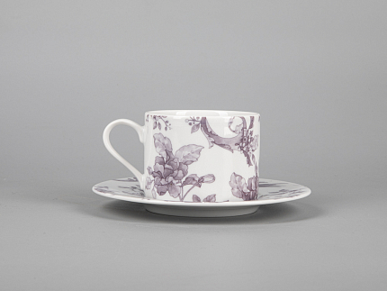 Чашка с блюдцем форма Соло рисунок Monplaisir Violet арт. 81.29440.00.1