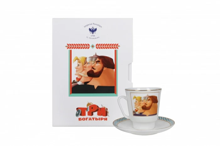 Подарочный набор форма Майская рисунок Три богатыря арт. 81.24805.00.5, 