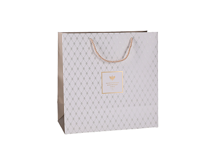 Подарочный пакет малый 340х140х300 мм Белый арт. 14.20021.01