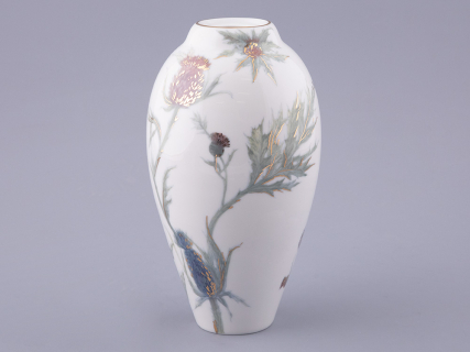 Ваза форма Лилия рисунок Репейник, арт. 80.48116.00.1, 