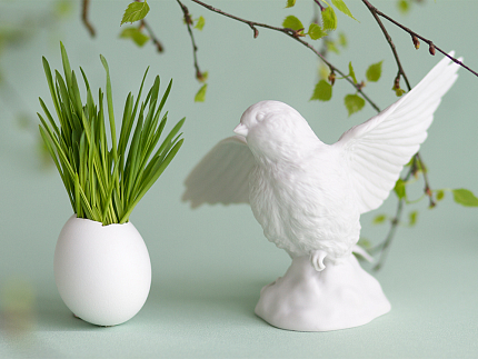 Скульптура Пуночка Белый арт. 82.79387.00.1