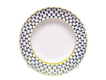 Тарелка Европейская-2 Кобальтовая сетка 215 мм арт. 80.85299.00.5