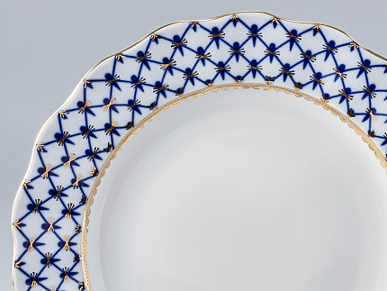 Тарелка Тюльпан Кобальтовая сетка 270 мм арт. 80.00533.00.1