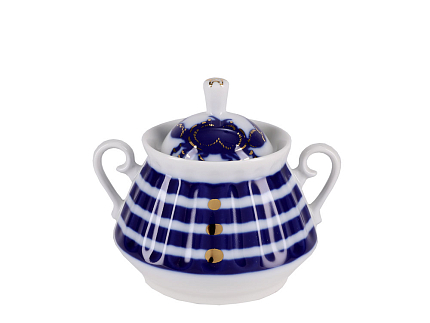 Сервиз чайный форма Лучистая рисунок Морские звезды, 6 персон 14 предметов, арт. 81.28139.00.1