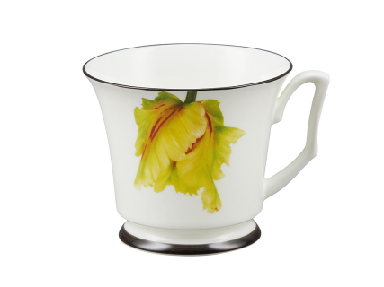 Подарочный набор чашка с блюдцем, форма Юлия рисунок Сысоев. Волшебный сад II арт. 81.30913.00.1, 