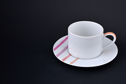 Чашка чайная Апрель, на форме Оптима, арт 60.13078.00.1