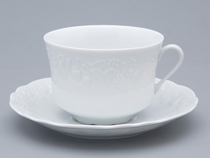 Чашка с блюдцем для завтрака м.р. 330 мл California арт. 96.11261.00.1