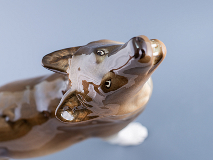 Скульптура Волк стоящий арт. 82.06371.00.1