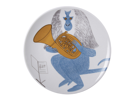 Декоративная тарелка 195 Эллипс Трио.Труба арт. 80.82448.00.1