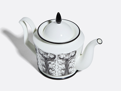 Подарочный набор чайник форма Юлия рисунок Сысоев. Волшебный сад I арт. 81.30910.00.1