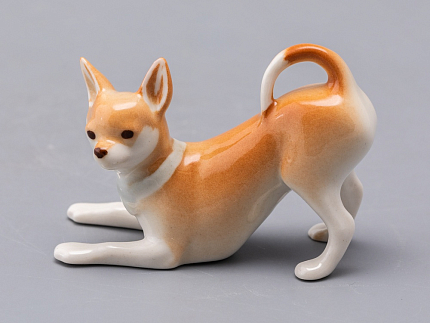 Скульптура Чихуахуа играющий Чара арт. 82.83950.00.1