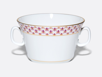 Чашка с блюдцем для бульона Молодежная Сетка-Блюз 2 арт. 81.26642.00.1, 