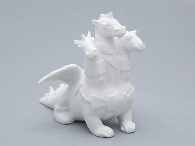 Скульптура Змей-Горыныч Белый арт. 82.72280.00.1