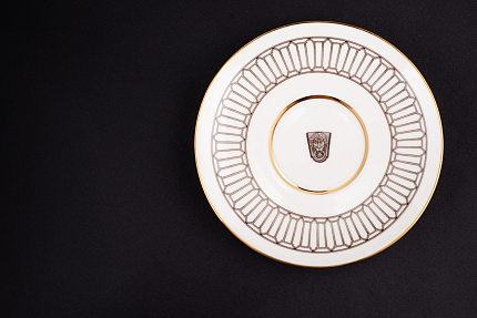 Чашка с блюдцем Кружево города, форма Майская, арт 61.21019.00.1