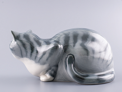 Скульптура форма Кот Мурзик рисунок Муха арт. 82.97622.00.1