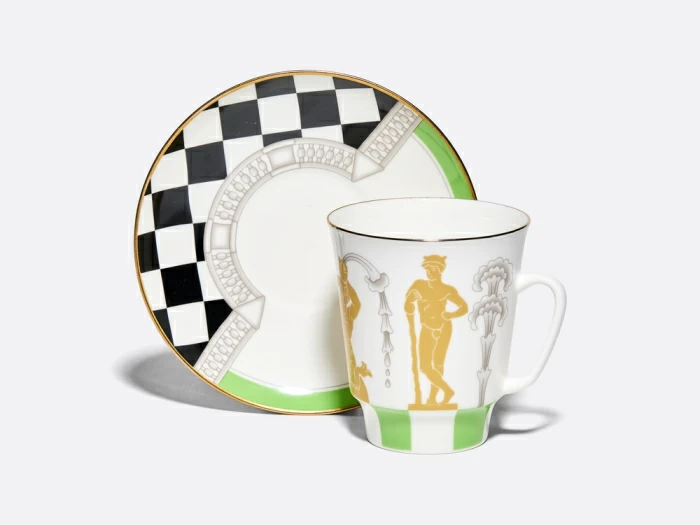 Чашка с блюдцем 165 мл, форма Майская, рисунок Фонтан Большой Каскад, арт. 81.34933.00.1, 