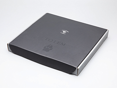 Декоративная тарелка 300 мм в подарочной упаковке, форма Эллипс 2, рисунок Тотем Тигр арт. 81.30083.00.1