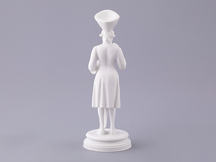 Скульптура в подарочной упаковке, форма Карнавал 2, рисунок Белый, арт. 81.33714.00.1