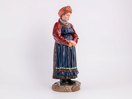 Скульптура Народности России. Семейская женщина. арт. 82.93096.00.1