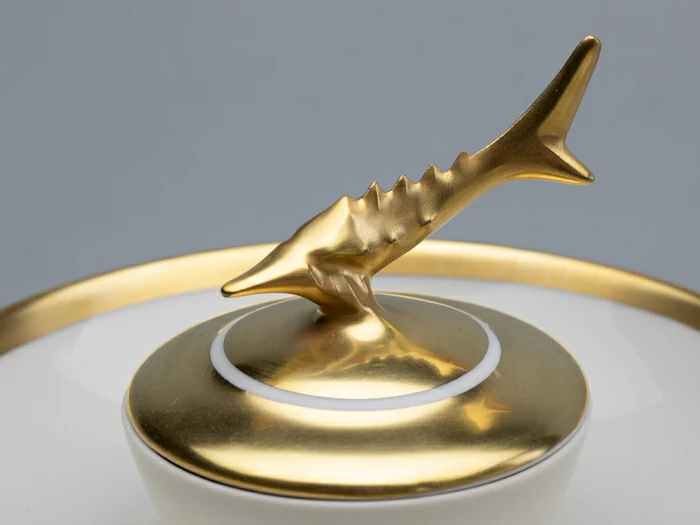 Подарочный набор стопки и икорница рис. Коттеджный арт. 81.30558.00.1, 