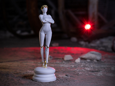 Скульптура в подарочной упаковке Atomic Heart Близняшка Левая, арт 81.10630.00.1