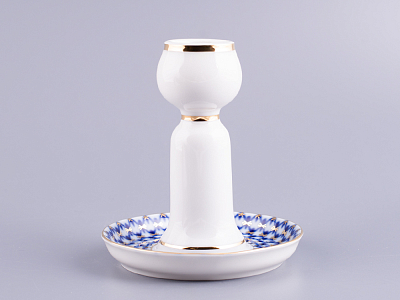 Подсвечник Бутон Кобальтовая сетка арт. 80.06952.00.1