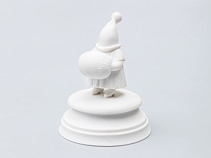 Скульптура Девятый гость Белый арт. 82.64924.00.1