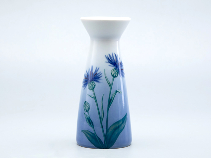 Ваза для цветов форма Молодежная рисунок Василек арт. 80.41928.00.1, 