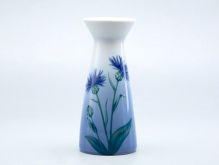 Ваза для цветов форма Молодежная рисунок Василек арт. 80.41928.00.1