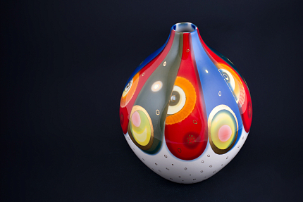 Ваза Георгина на форме Круглая малого размера, арт 60.13478.00.1